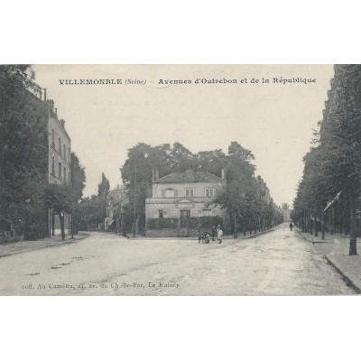 Villemomble - Avenues d'Outrebon et de la République